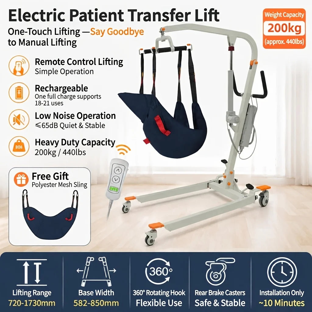 Electric Transfer Lift Adjustable Hydraulic Lift Chair For Seniors