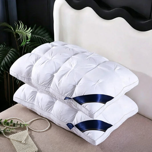 Premium Supportive Rectangular Neck Pillow For Restful Sleep