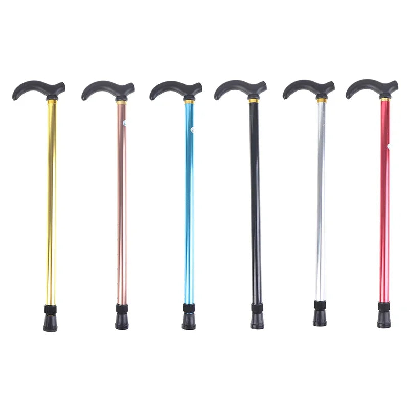 Premium Adjustable Aluminum Walking Stick With Anti Skid Grip