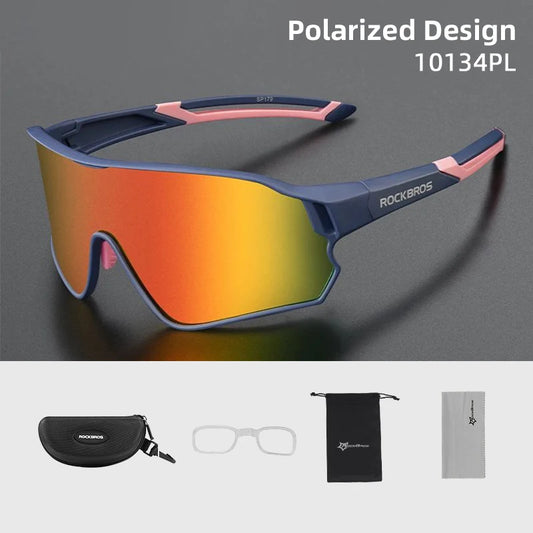 ROCKBROS Polarized UV400 Sports Sunglasses For Cycling And Outdoor Activities
