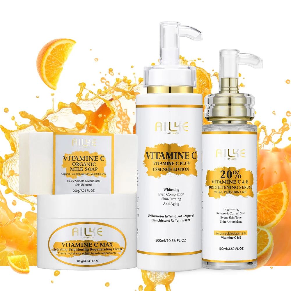 AILKE Vitamin C Body Cream Hydrates Skin And Reduces Spots