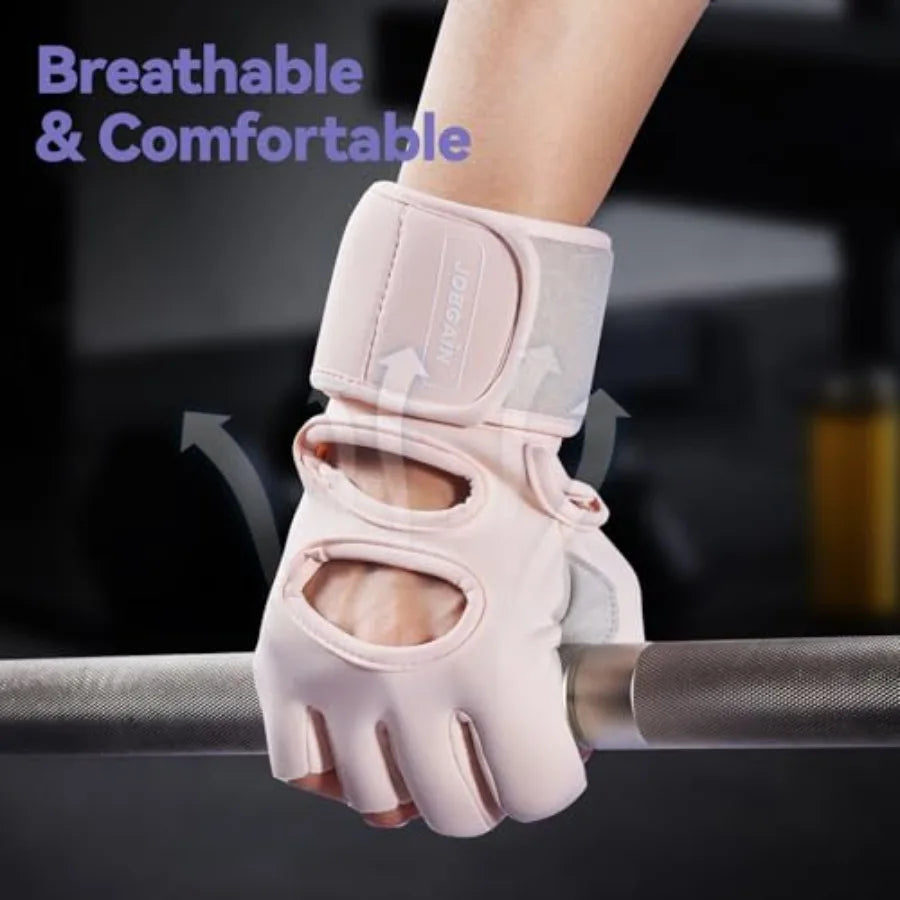 Professional Gym Gloves With Padded Palms And Wrist Support