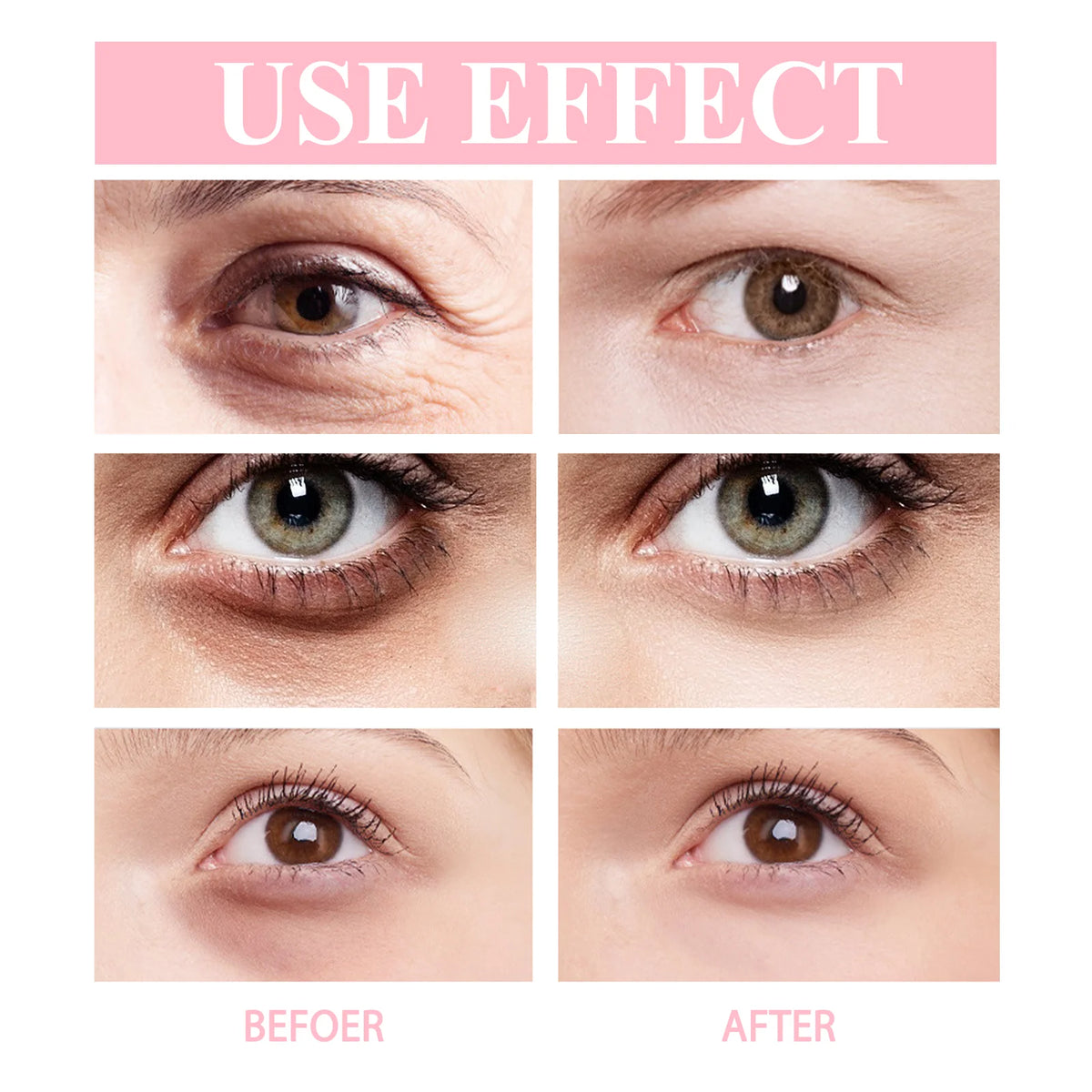 Eelhoe Retinol Eye Reversal Cream Stick Anti Aging Wrinkle Smoothing