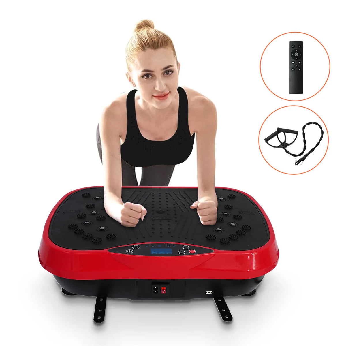Full Body Vibration Exercise Plate Machine For Home Fitness Training