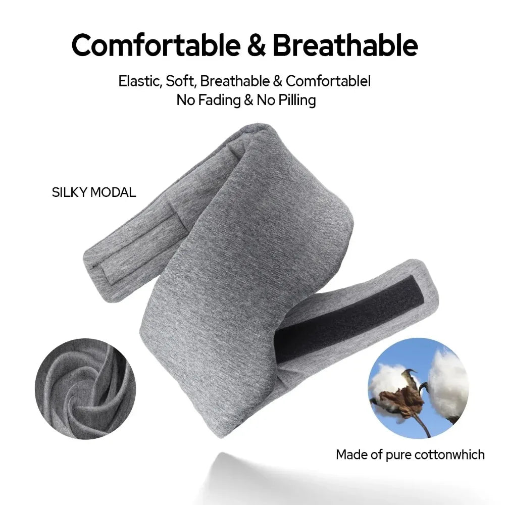 Breathable Adjustable Sleep Eye Mask For Travel And Daily Use