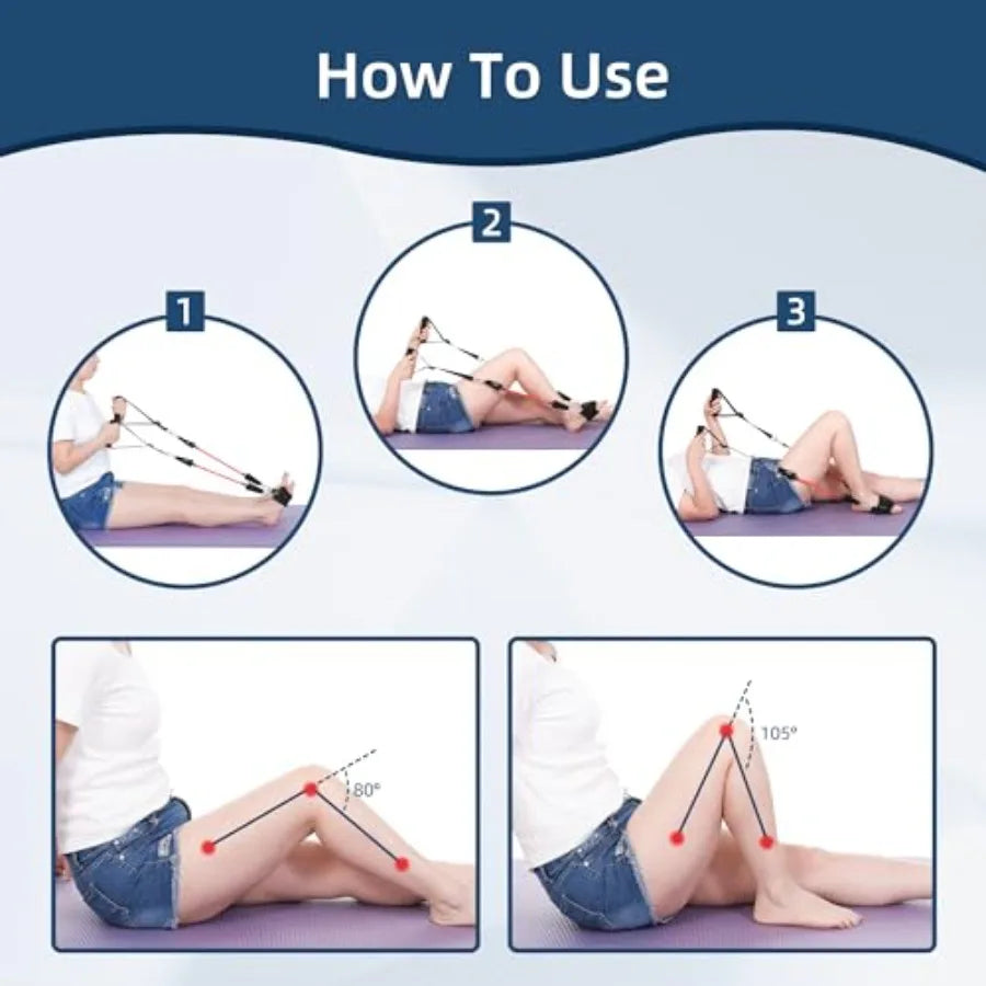Superior Knee Recovery Leg Stretcher Boosting Post Op Rehabilitation Mobility