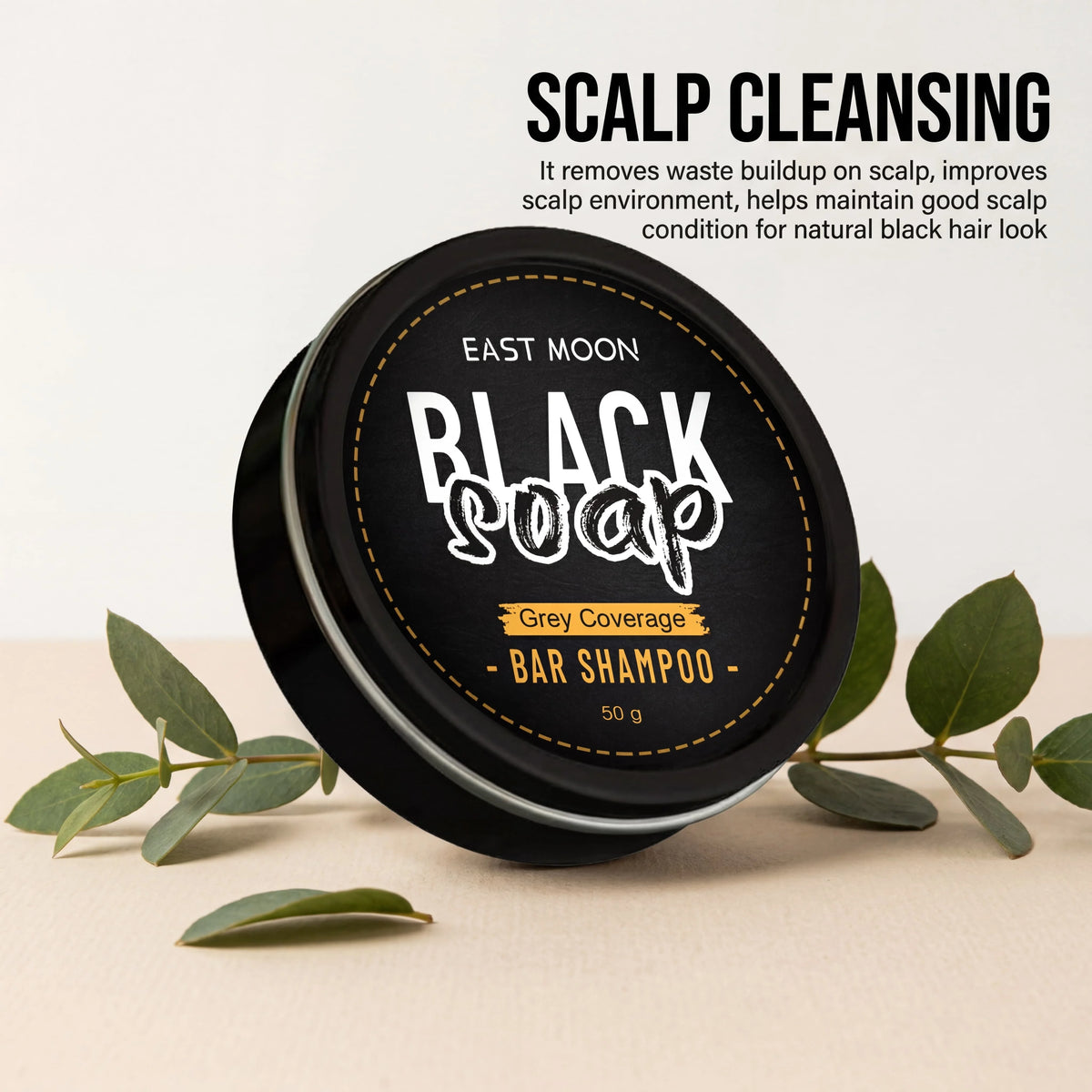 Natural Solid Shampoo Bar Restoring And Refreshing Vital Scalp Health