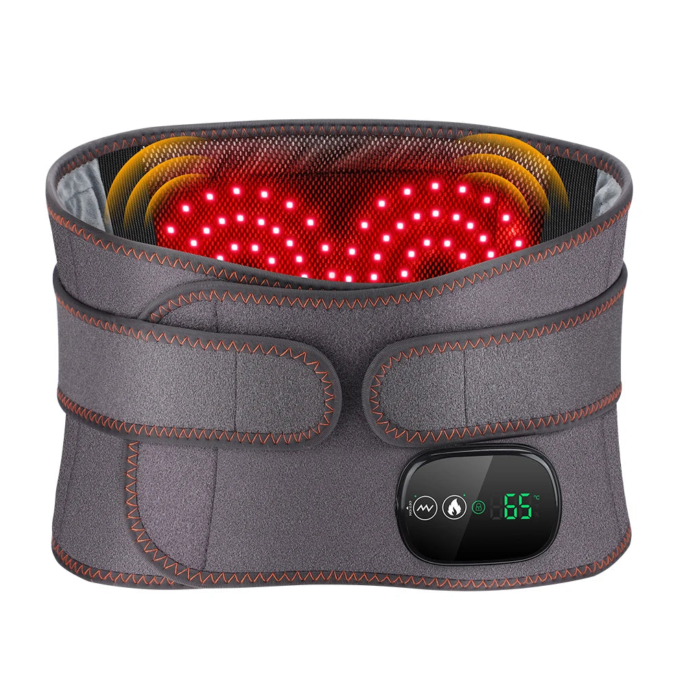 Hailicare Electric Heating Waist Massager With Vibration Heat Belt