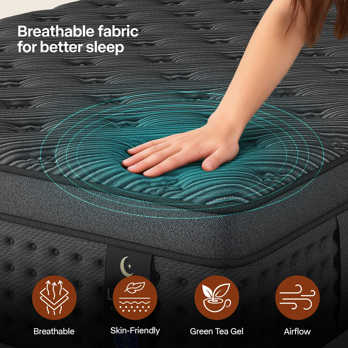 Premium Memory Foam Pocket Spring Mattress For Home Comfort