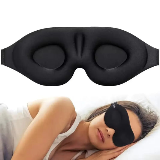 Professional 3D Contoured Sleep Eye Mask For Restful Nights