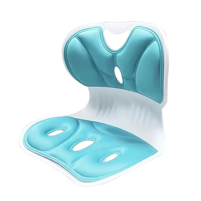 Portable Integrated Backrest Seat Cushion For Office And Travel