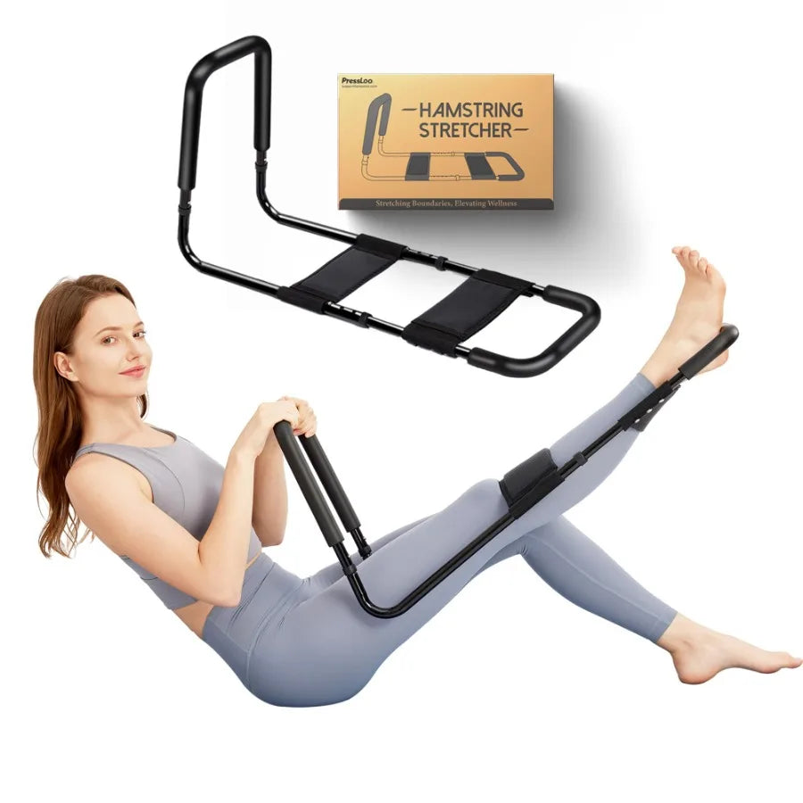 Adjustable Hamstring And Hip Stretcher For Flexibility Training