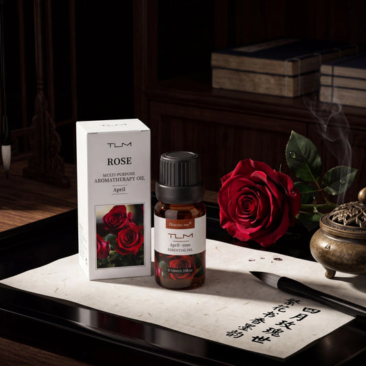 Lavender Lemon Rose Essential Oil Blend Set For Diffusers