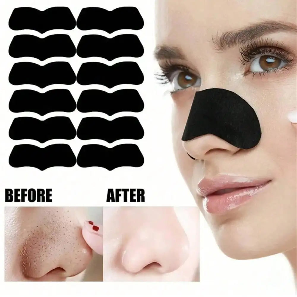 Alcohol Free Blackhead Remover Nose Strips For Deep Pore Cleansing