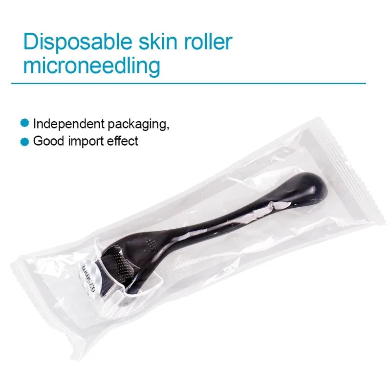 Premium Stainless Steel Dermaroller With 540 Needles For Beard Growth