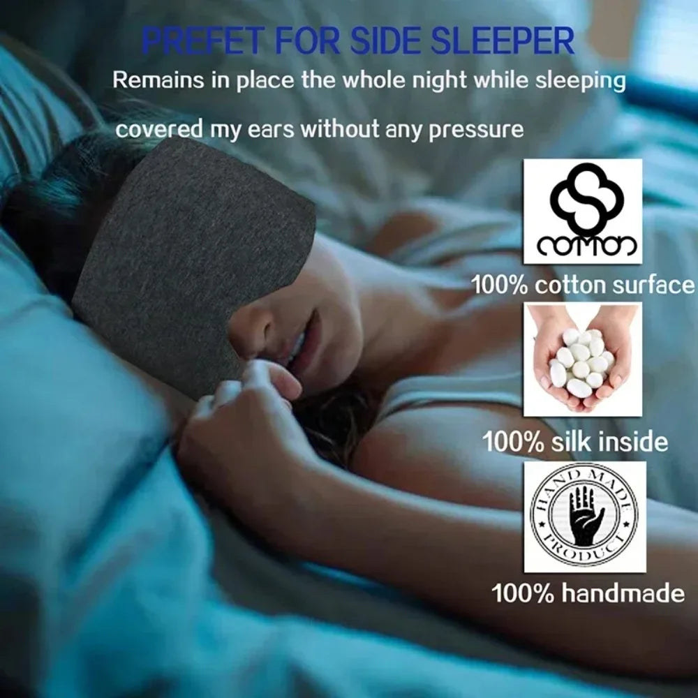 Breathable Adjustable Sleep Eye Mask For Travel And Daily Use