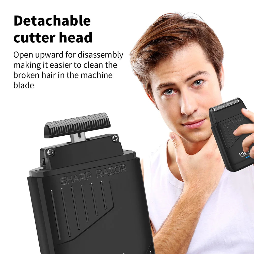 HIENA Cordless Hair Clippers With Led Display And Precision Trimmer