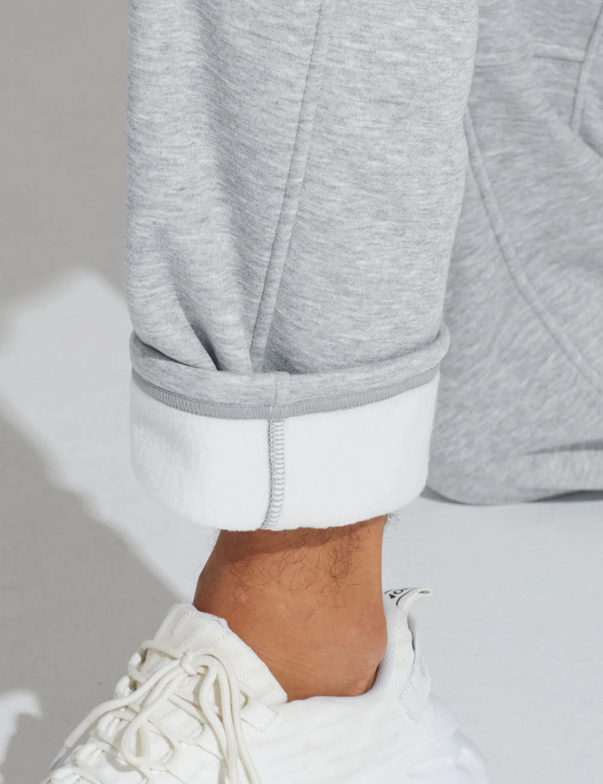 The Gym People Mens Baggy Fleece Drawstring Pocket Sweatpants