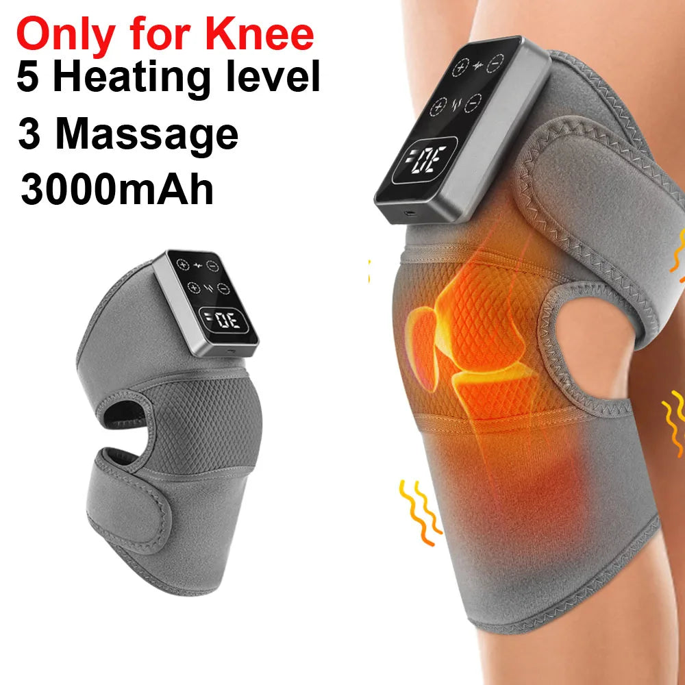 Hailicare Electric Knee Massager Providing Heat And Vibration Relief