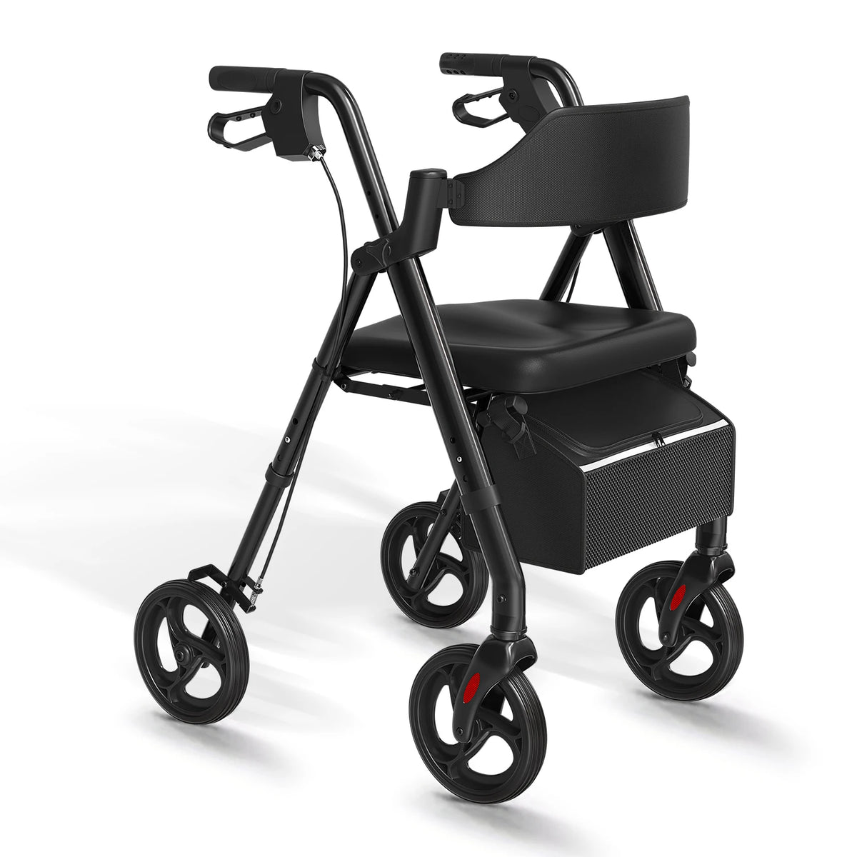 MaiDeSiTe Foldable Steel Rollator Walker For Seniors