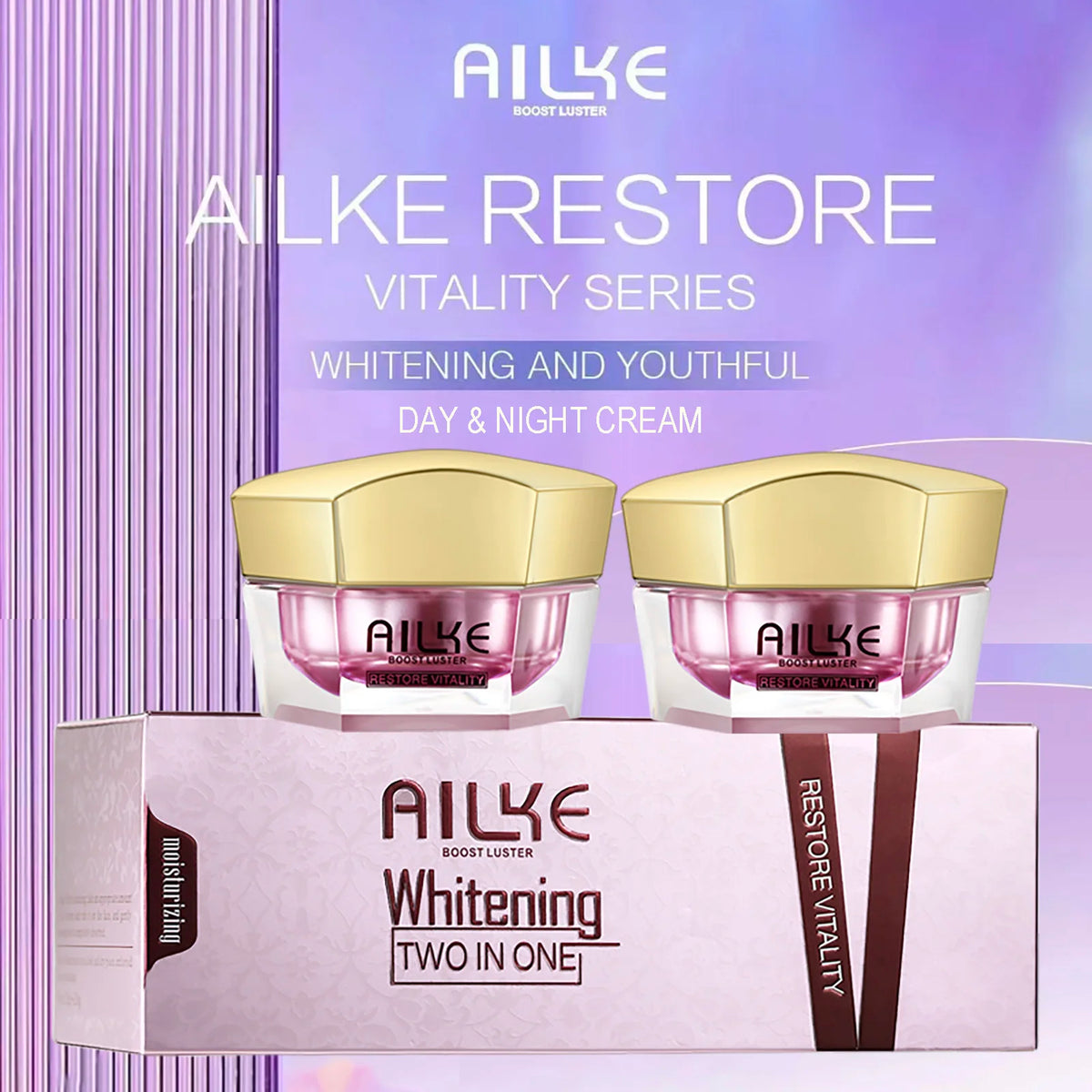 AILKE Brightening Facial Cream For Whitening And Skin Care