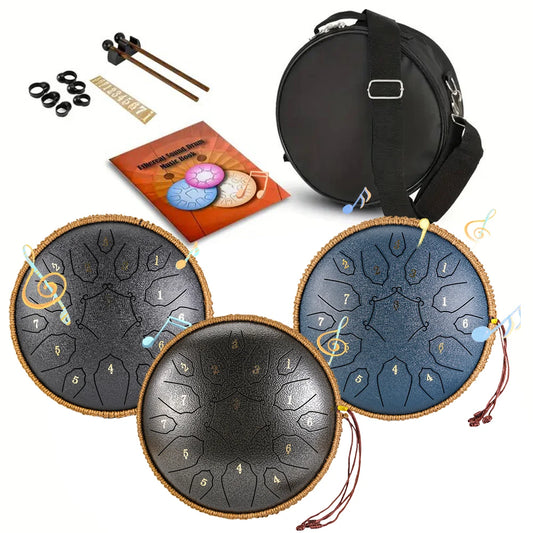 Alloyseed Steel Tongue Drum For Yoga Meditation Practice