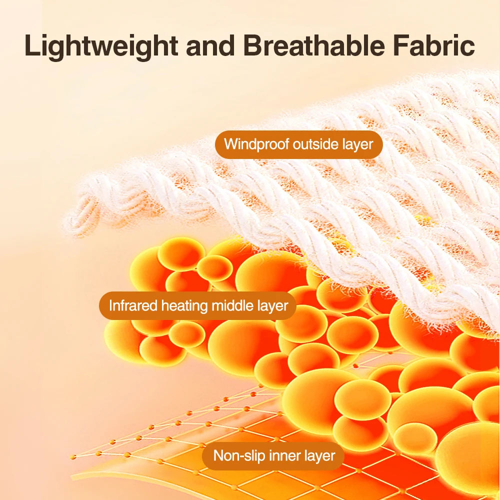 Hailicare Electric Knee Massager Providing Heat And Vibration Relief