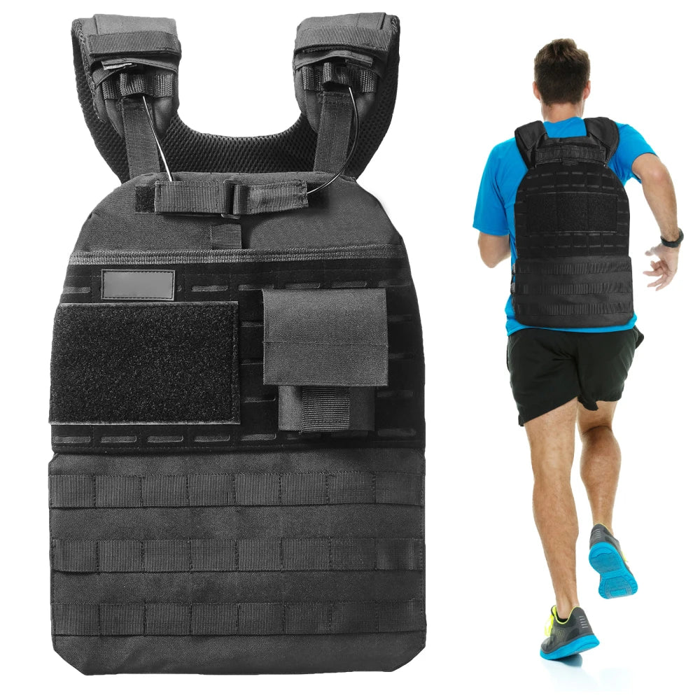 Adjustable Weighted Vest For Cardio And Strength Training Exercises