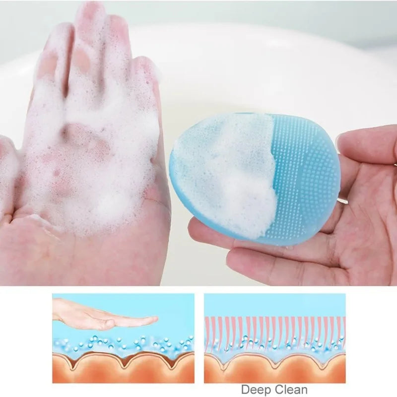 Silicone Facial Cleansing Brush For Gentle Face Cleaning And Massage