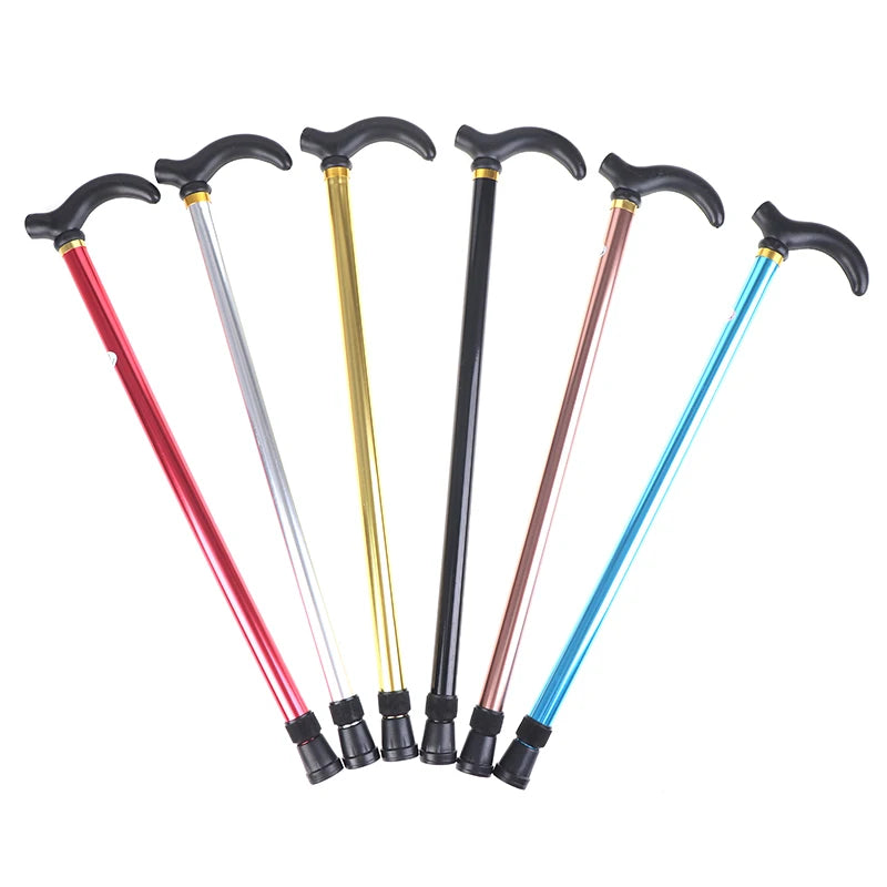 Premium Adjustable Aluminum Walking Stick With Anti Skid Grip