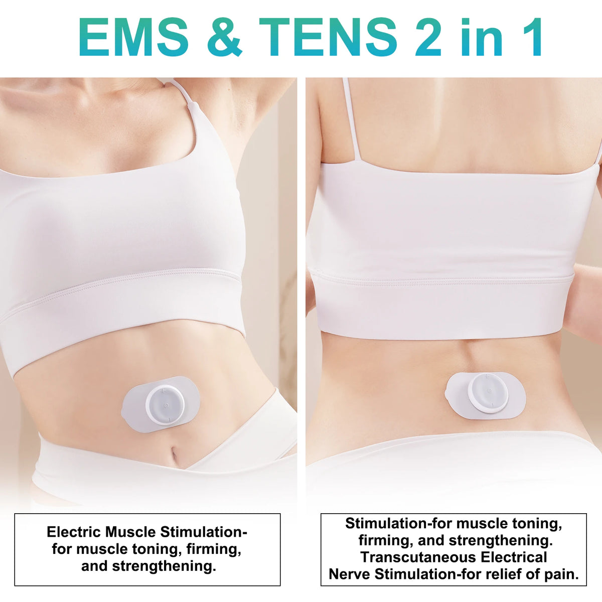 Masgre Wireless Tens And Ems Pain Relief Muscle Stimulator