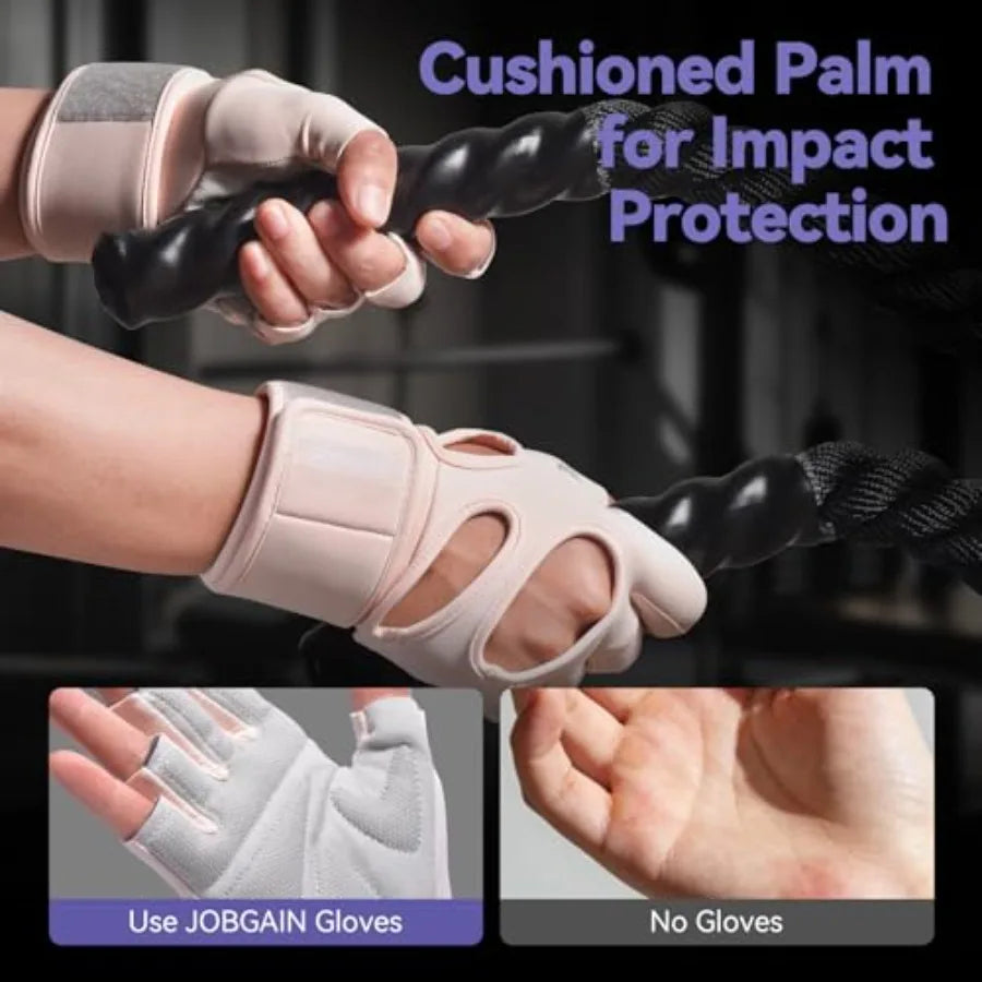 Professional Gym Gloves With Padded Palms And Wrist Support