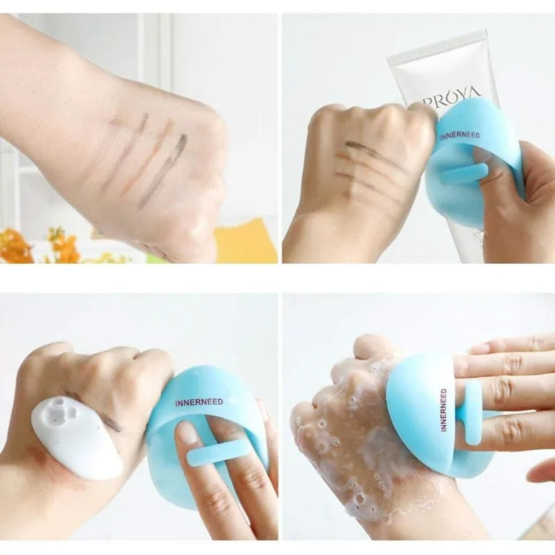 Silicone Facial Cleansing Brush For Gentle Face Cleaning And Massage