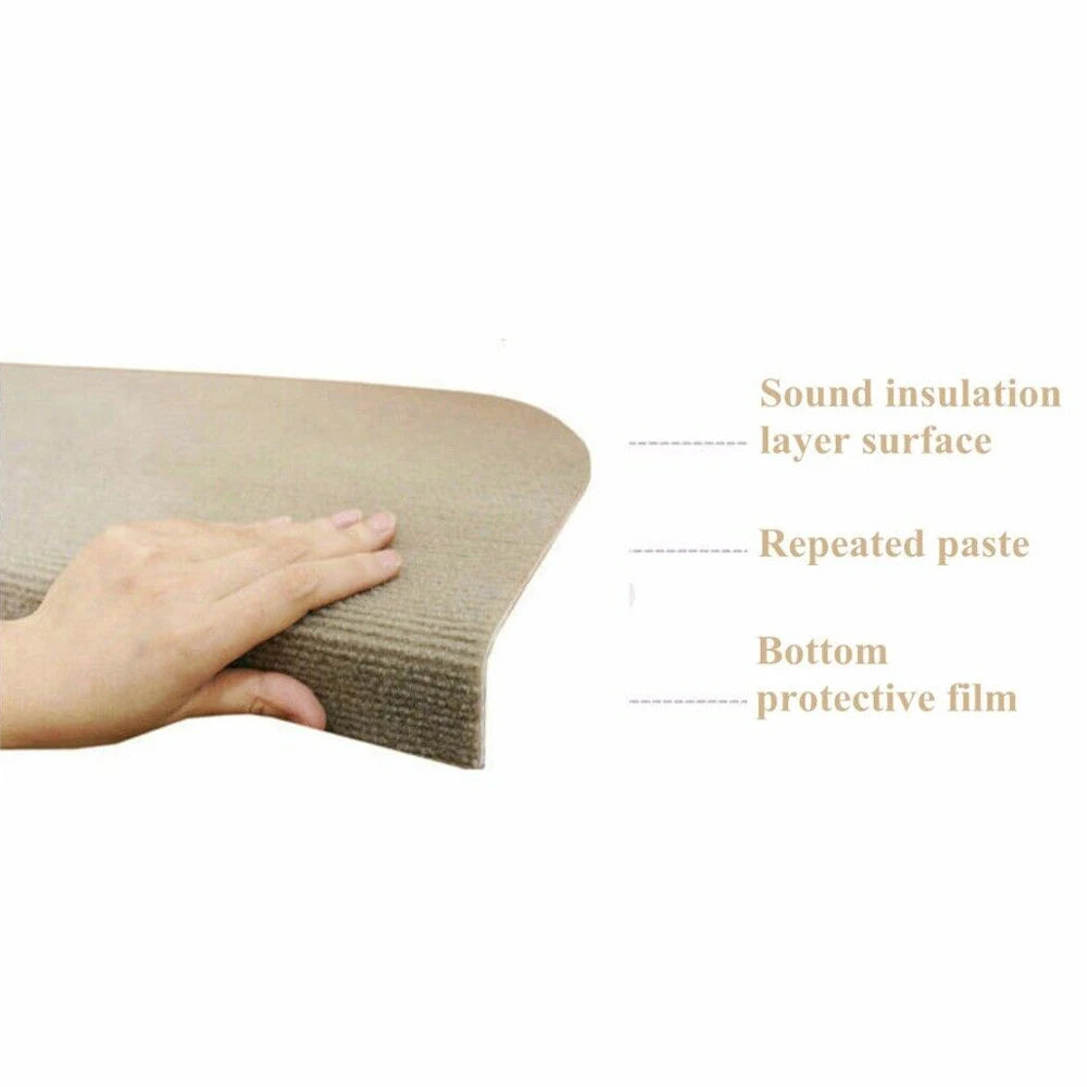 Bymaocar Non Slip Carpet Stair Treads Pack With Protection