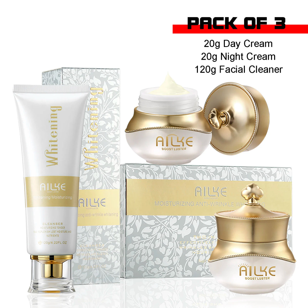 KYLIEFIT Whitening Anti Wrinkle Collagen Facial Skin Care Set