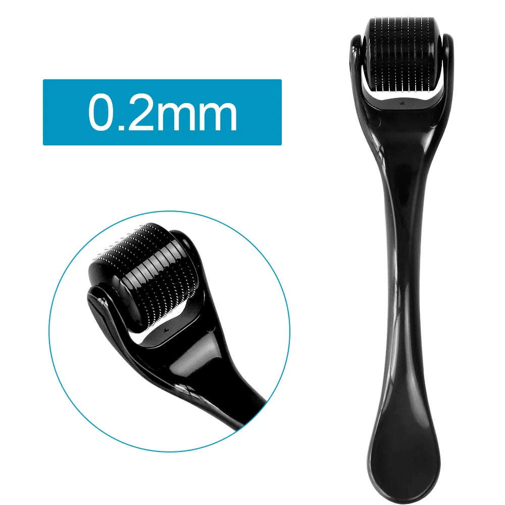 Premium Stainless Steel Dermaroller With 540 Needles For Beard Growth