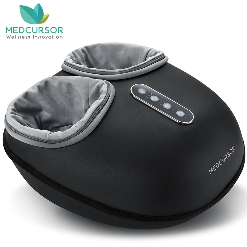 Medcursor Electric Shiatsu Foot Massager With Heating Rollers