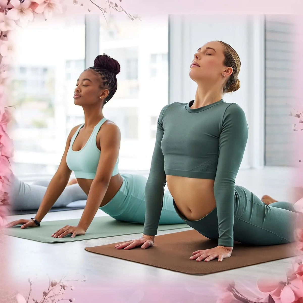 Non Slip Exercise Yoga Mat For Fitness And Home Workout