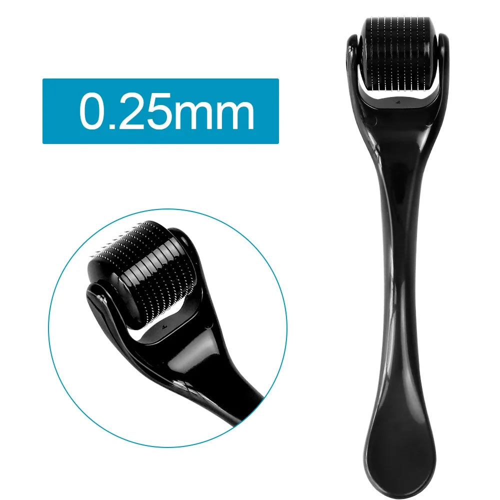 Premium Stainless Steel Dermaroller With 540 Needles For Beard Growth